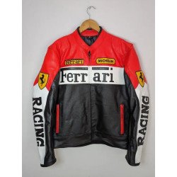 Rare Ferrari Racing Leather Jacket