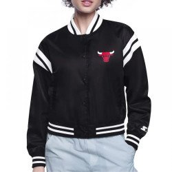 Bulls Satin Varsity Jacket