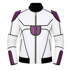 DBZ Frieza White Leather Jacket