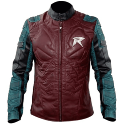 Men's Robin Multicolor Slim Leather Jacket