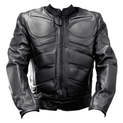 Men's Motorcycle Armor Leather Racing Jacket