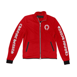 Chrome Hearts Horseshoe Logo Track Zip Jacket
