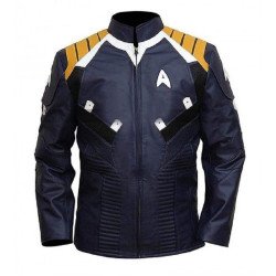 Chris Pine Star Trek Beyond Blue Jacket Costume
