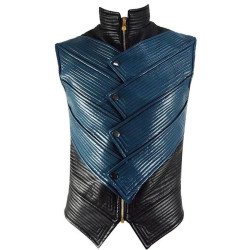Vergil Devil May Cry 5 Blue and Black Vest